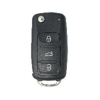 Boitier - Coque De Cle - Telecommande Vk007 - Coque Compatible Volkswagen 3 Boutons Boitier - Coque De Cle - Telecommande Vk007 - Coque Compatible Volkswagen 3 Boutons