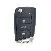 Boitier - Coque De Cle - Telecommande Vk009 - Coque Compatible Volkswagen 3 Boutons