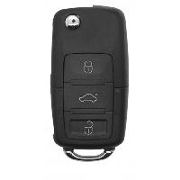 Boitier - Coque De Cle - Telecommande VW302 - Coque et lame compatible avec VW 3 boutons Boitier - Coque De Cle - Telecommande VW302 - Coque et lame compatible avec VW 3 boutons