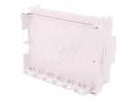 Cable - Connectique Pour Peripherique Boitier mural RJ45 femelle X6 Keystone - blanc
