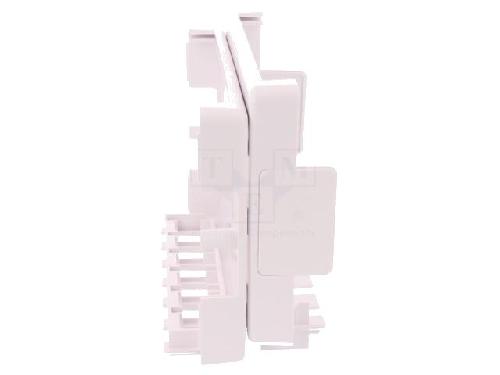 Cable - Connectique Pour Peripherique Boitier mural RJ45 femelle X6 Keystone - blanc