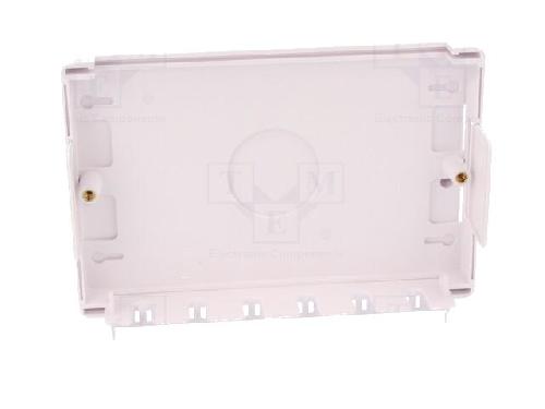 Cable - Connectique Pour Peripherique Boitier mural RJ45 femelle X6 Keystone - blanc