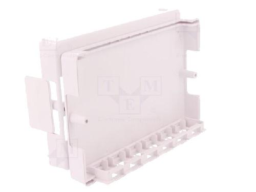 Cable - Connectique Pour Peripherique Boitier mural RJ45 femelle X6 Keystone - blanc