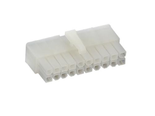 Fiche ISO Universelles Boitier pour connecteur Molex Mini Fit 20 broches-f