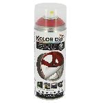 Peinture Auto Bombe peinture Dip finition rouge metallique - Spray 400ml