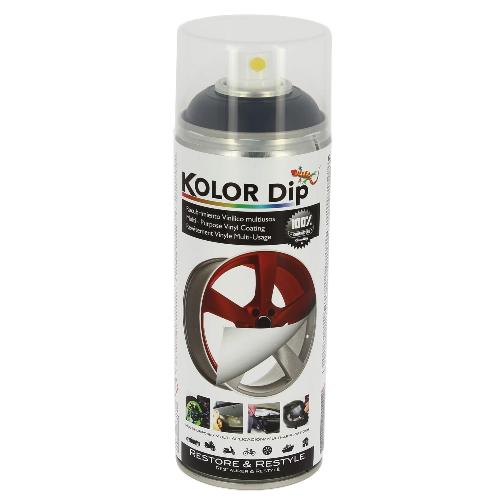 Peinture Auto Bombe peinture finition Gun metal - Spray 400ml - KolorDip