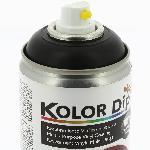 Peinture Auto Bombe peinture finition noir metallique - Spray 400ml