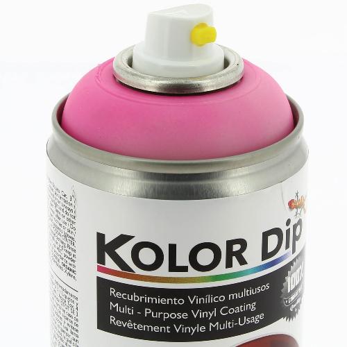 Peinture Auto Bombe peinture finition rose fluo - Spray 400ml - KolorDip