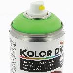 Peinture Auto Bombe peinture finition vert fluo - Spray 400ml
