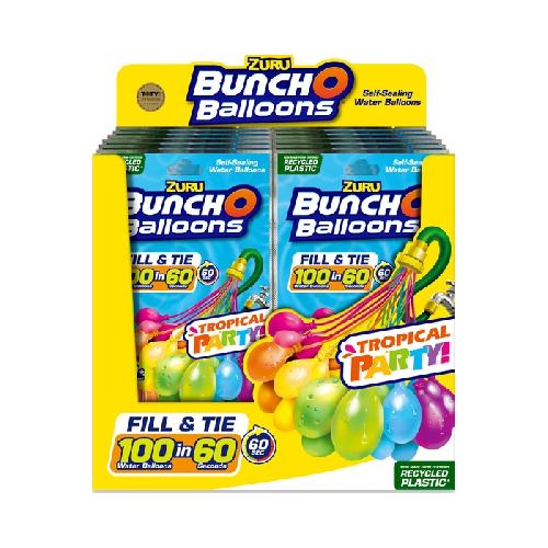 Jouet De Plage - Jouet De Bac A Sable Bombes a eau Bunch'o balloons x12 sur display