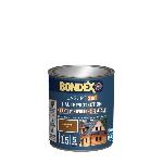 Peinture - Vernis - Traitement (lasure - Effets Decoratifs) BONDEX Lasure 2 en 1 Satin Haute Protection 5 ans - Chene moyen