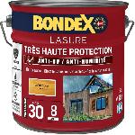 Peinture - Vernis - Traitement (lasure - Effets Decoratifs) BONDEX - LASURE 8 ans - Indice 30 - Chene Clair - Satin - 2.5L