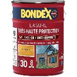 BONDEX - LASURE 8 ans - Indice 30 - Chene Clair - Satin - 5L