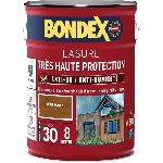 Peinture - Vernis - Traitement (lasure - Effets Decoratifs) BONDEX - Lasure 8 ans - Indice 30 - Chene Moyen - Satin - 5L