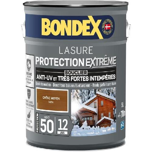 Peinture - Vernis - Traitement (lasure - Effets Decoratifs) BONDEX LASURE IND 50 / 12 ANS 5L