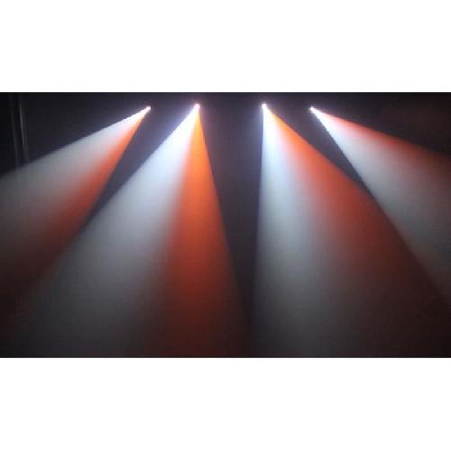 BOOMTONEDJ DYMANO SCAN LED - Scan a LED - 30W - Roue de Gobos et de couleurs separees - Vitesse du miroir ultra-rapide