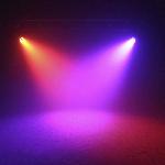 BOOMTONEDJ SILENTPAR - PAR a LED 5x3W 3-en-1 -RGB- - Aucun bruit de ventilation - Melange de couleurs grace a ses LED 3 en 1