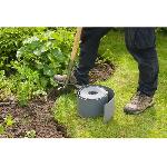 Bordure Bordure de jardin en polyéthylene gris H7.5 cm x 10 m - NATURE