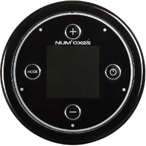 Anti-fugue - Cloture Borne anti-fugue 2 a 120 metres - NUM'AXES - CANIFUGUE FUG1034 - Noir