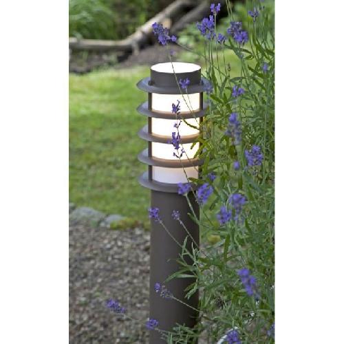 Lampadaire - Lampe De Jardin Borne d'extérieur LED H51cm Oskar - BRILLIANT - Marron Rouille - Design Contemporain