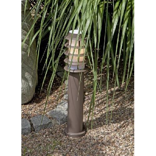 Lampadaire - Lampe De Jardin Borne d'extérieur LED H51cm Oskar - BRILLIANT - Marron Rouille - Design Contemporain