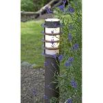 Lampadaire - Lampe De Jardin Borne d'extérieur LED H51cm Oskar - BRILLIANT - Marron Rouille - Design Contemporain