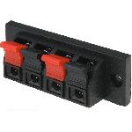 Bornier stereo compatible avec haut-parleur - 4 poles - 70x3.5mm
