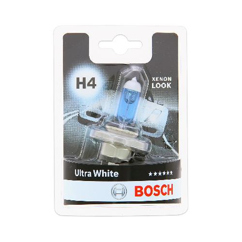 Ampoules H4 12V BOSCH 1 H4 Ultra White 60-55W