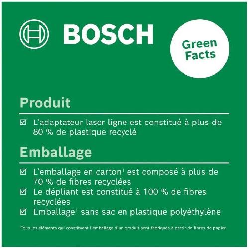 Longueur (telemetre - Laser Mesureur) Bosch Adaptateur laser ligne