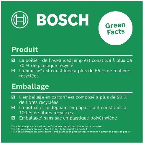 Longueur (telemetre - Laser Mesureur) Bosch AdvancedTemp