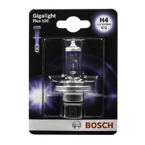 Ampoule - Eclairage Tableau De Bord BOSCH Ampoule Gigalight 1 H4 60-55W