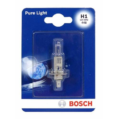 Ampoule - Eclairage Tableau De Bord BOSCH Ampoule Pure Light 1 H1 12V 55W