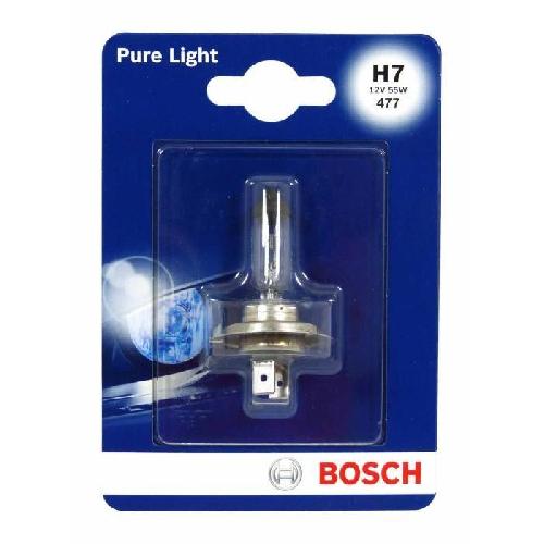 Ampoule - Eclairage Tableau De Bord BOSCH Ampoule Pure Light 1 H7 12V 55W