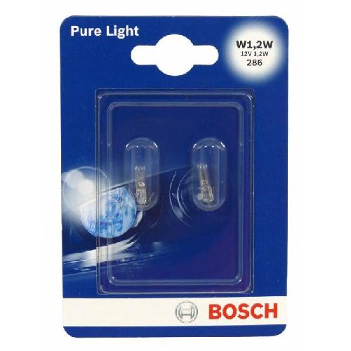 Ampoule - Eclairage Tableau De Bord BOSCH Ampoule Pure Light 2 W1.2W 12V 1.2W