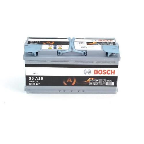 Batterie Vehicule BOSCH Batterie Auto AGM S5A15 105Ah-950A