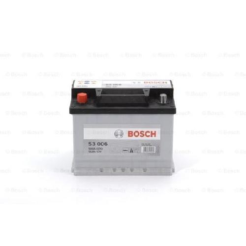 Batterie Vehicule BOSCH Batterie Auto S3006 56Ah 480A - + a gauche
