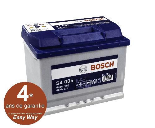 Batterie Vehicule BOSCH Batterie S4005 540A 60Ah L2
