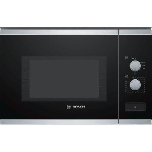 Micro-ondes BOSCH BFL550MS0 - Micro-ondes monofonction encastrable inox - 25 L - 900 W