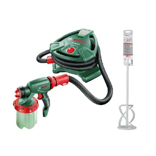 Pistolet A Peinture - Station De Peinture - Kit Aerographie BOSCH Pistolet a peinture PFS 5000 E - 1200 W - Debit - 500 ml-min + Malaxeur