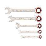 Cle Mixte Bosch Professional - Set de 5 cles mixtes a cliquet