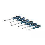 Bosch Professional - Set de 6 tournevis plat