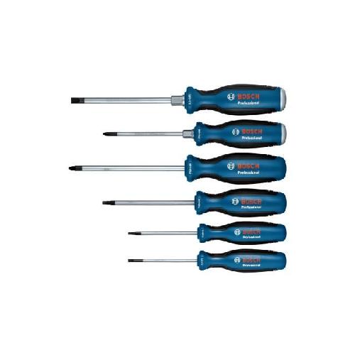 Tournevis Bosch Professional - Set de 6 tournevis Torx