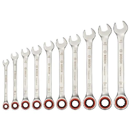 Cle Mixte Bosch Professional - Set de cles plates