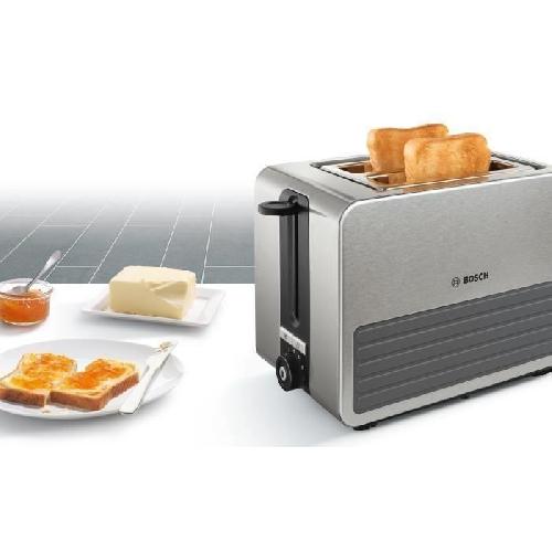 Grille-pain - Toaster BOSCH TAT7S25 Grille-pain - Inox