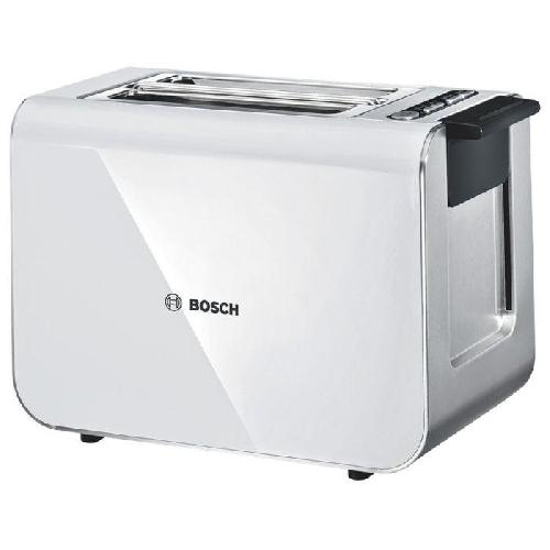 Grille-pain - Toaster BOSCH TAT8611 Grille-pain Styline - Blanc