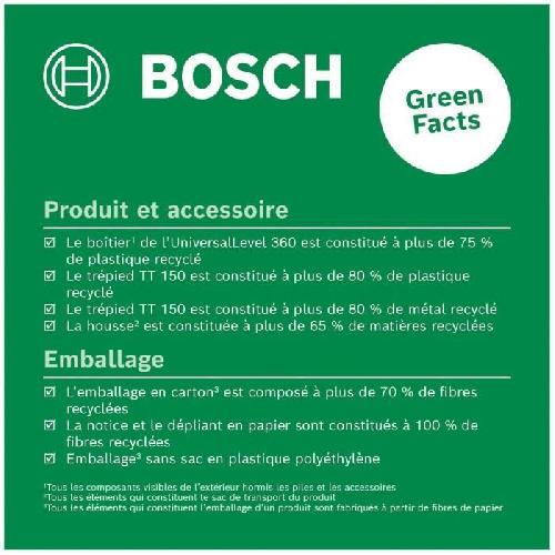 Longueur (telemetre - Laser Mesureur) Bosch UniversalLevel 360 EZ1