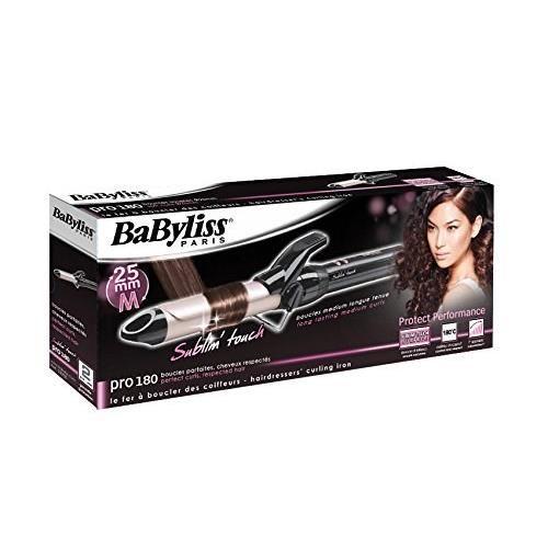 Fer A Friser - Fer A Boucler Boucleur - BaByliss - C325E Curling Tong - 25 mm - Pour des Boucles Rapides et Rebondies