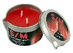 Massage - Huiles bougies Bougie de massage S M rouge 100 g