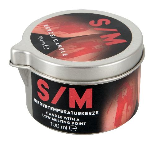 Bougie SM rouge 100 g