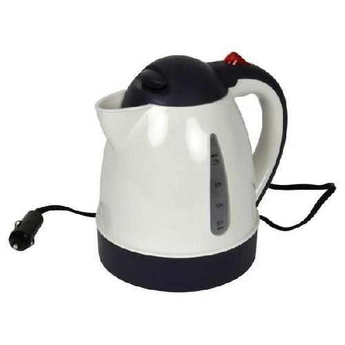 Camping & Camping-Car Bouilloire - 1 Litre 24V - Noir et blanc